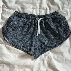 Men's Athletic Shorts - Black Heather Drawstring